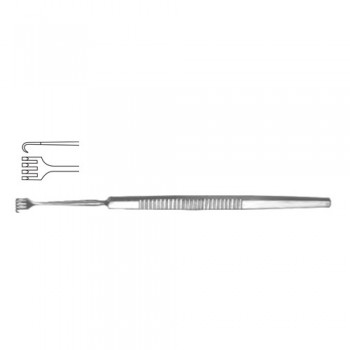 Kaye Face-Lift Hook 4 Prongs Stainless Steel, 13 cm - 5"